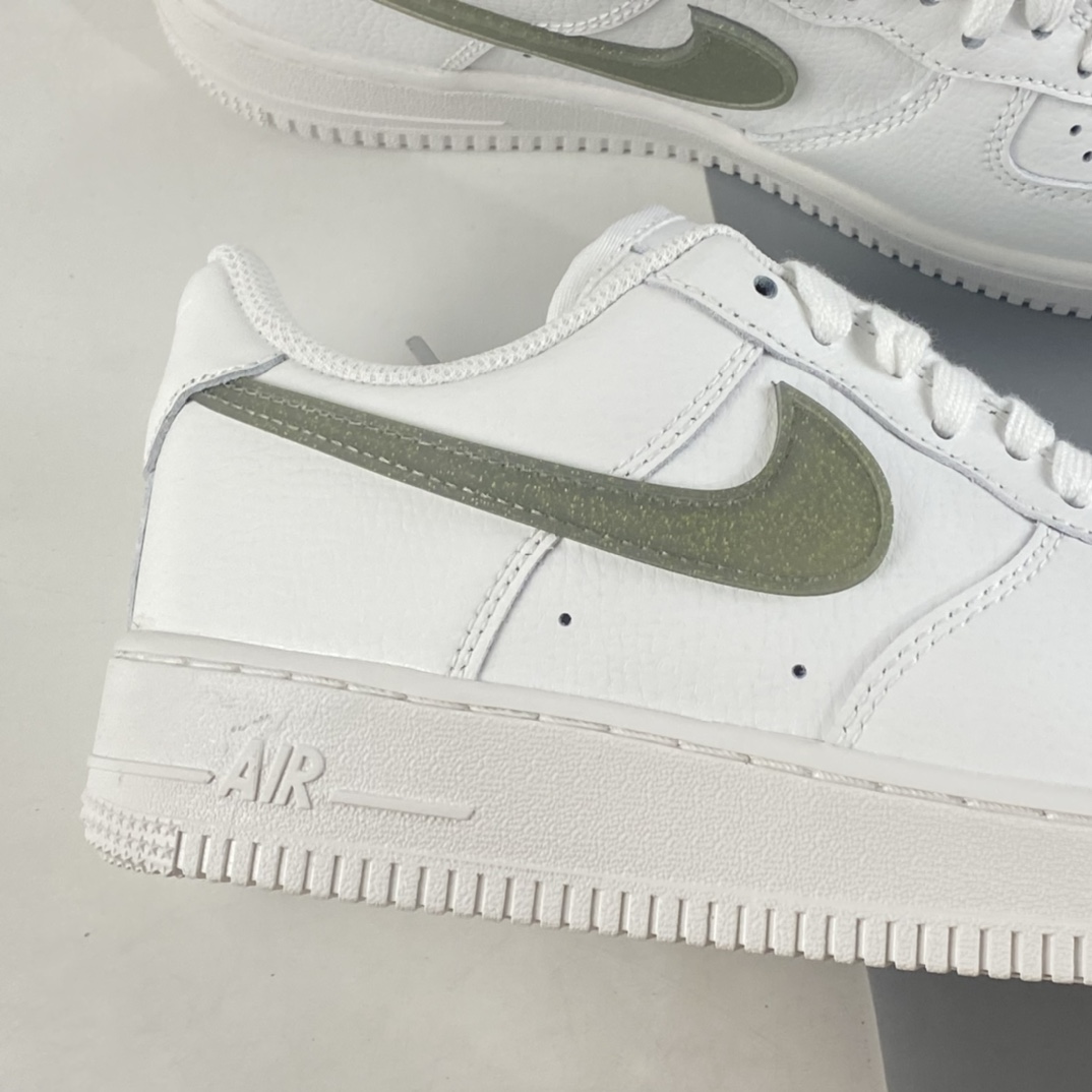 P200  Nike Air Force 1 Low ”Glitter Swoosh” 闪粉 空军一号低帮休闲板鞋 DH4407-101