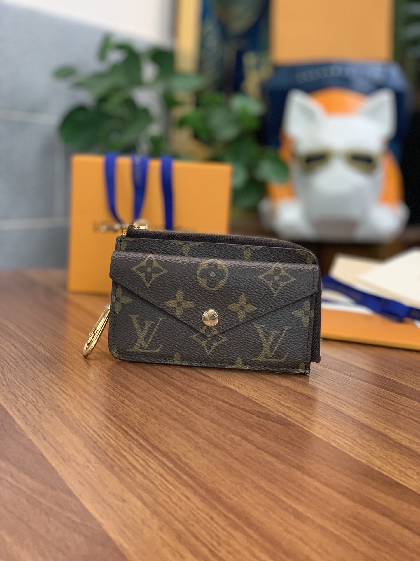 The highest quality fake
 Louis Vuitton Wallet Card pack Monogram Canvas M69431