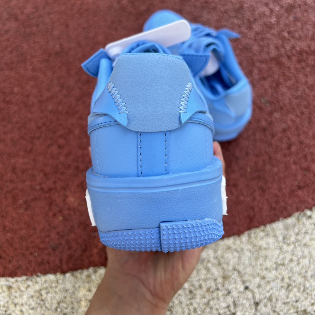 af1蓝色解构Nike Air Force 1 Fontanka AF1解构 空军板鞋 DH1290-400