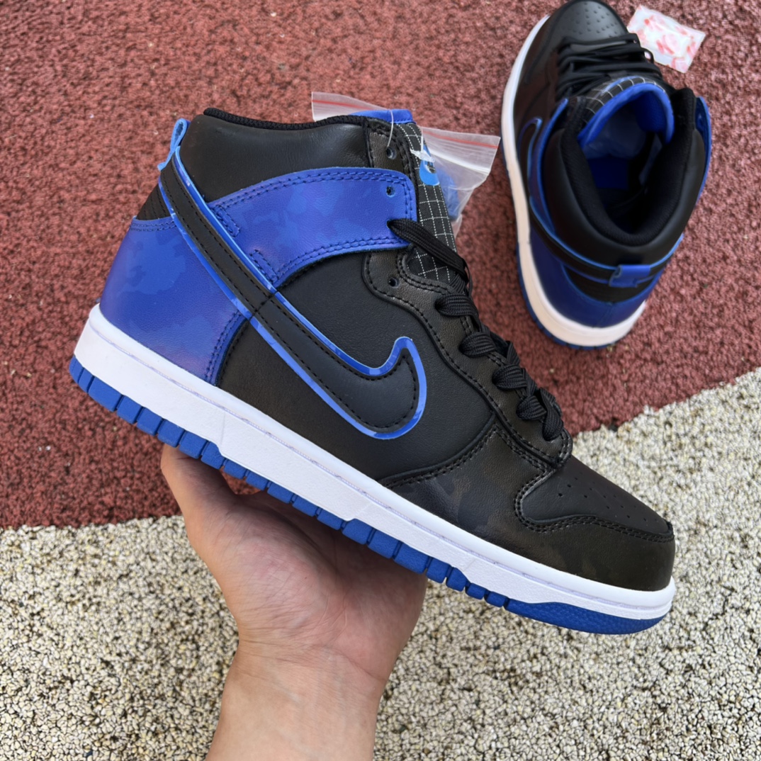 Dunk黑蓝高帮 Nike Dunk High SE 黑蓝高帮 DD3359-001