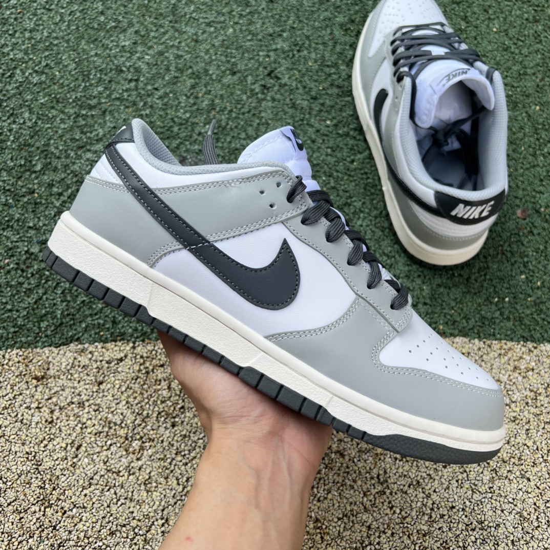 Dunk烟灰Nike WMNS Dunk Low Smoke Grey 烟灰 黑灰白 DD1503-117