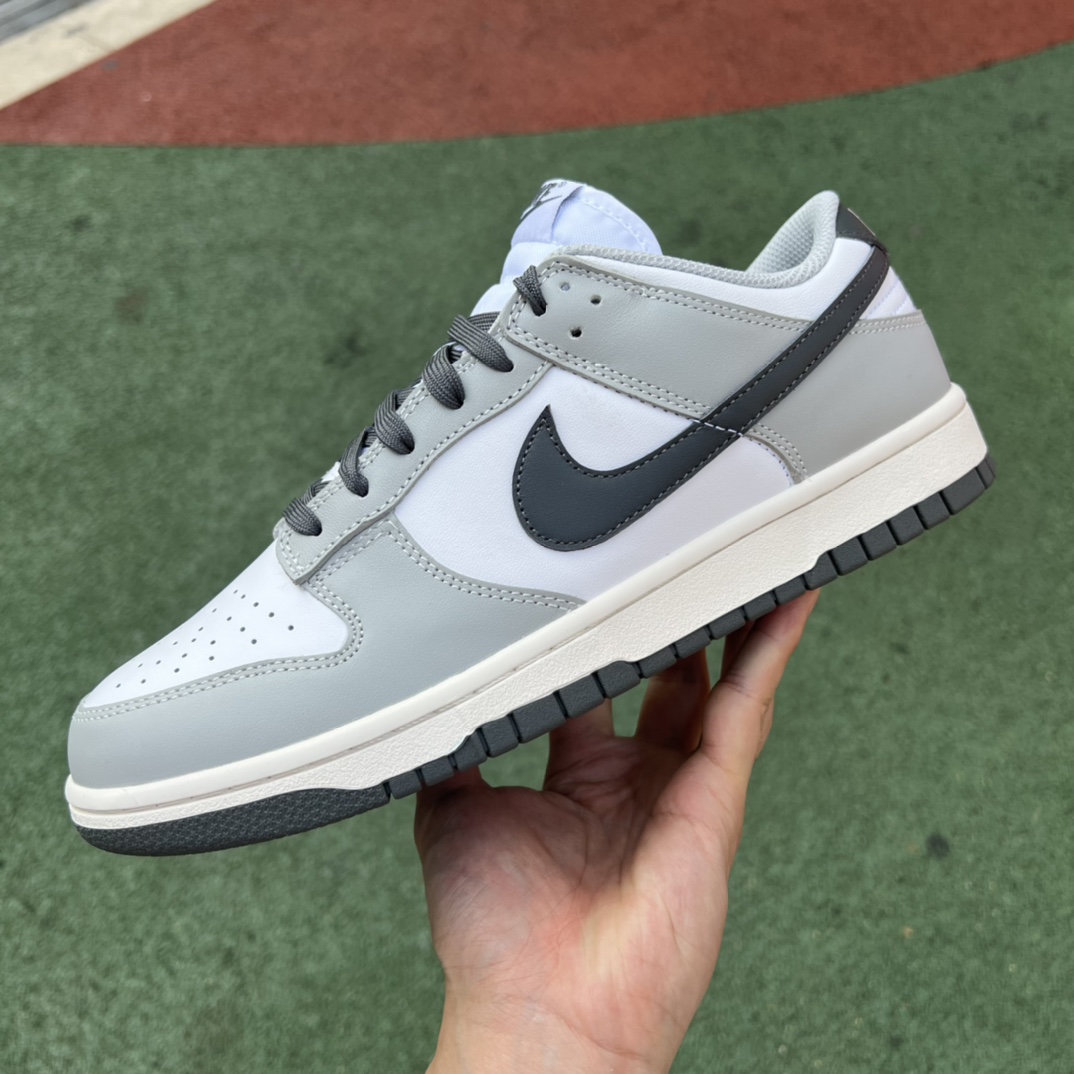 纯原版Nike WMNS Dunk Low Smoke Grey 烟灰 黑灰白 DD1503-117