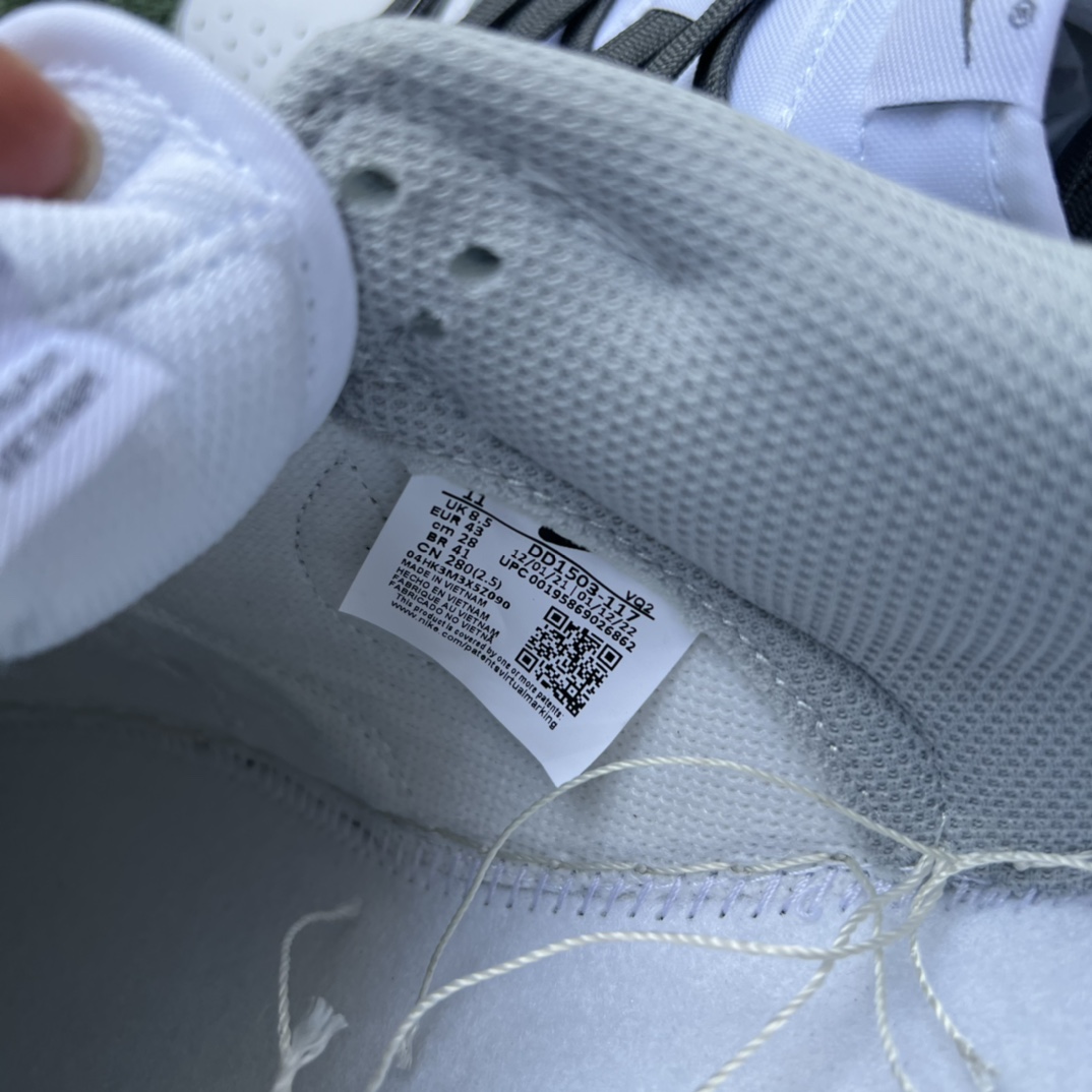 纯原版Nike WMNS Dunk Low Smoke Grey 烟灰 黑灰白 DD1503-117