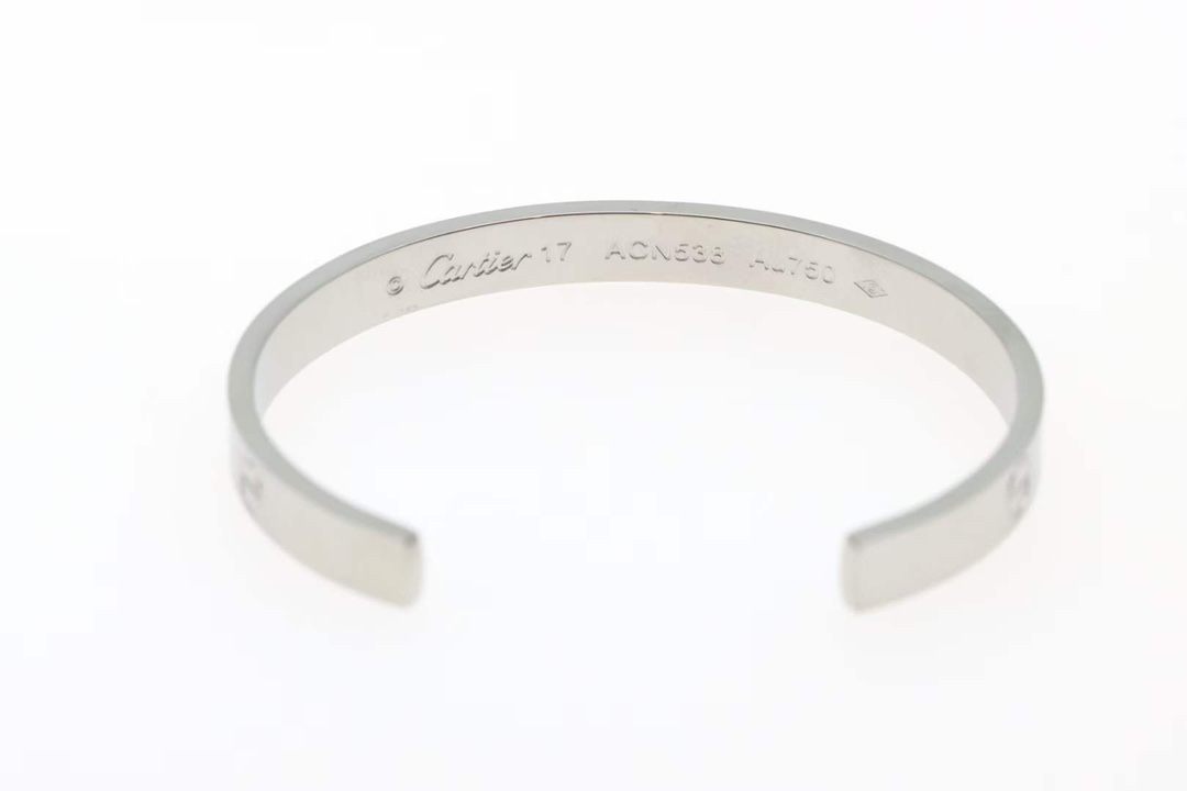 Cartier 卡地亚/Cartier Love无开钻口手镯