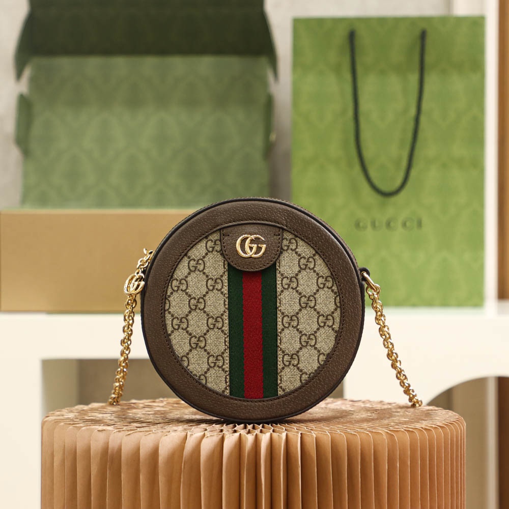 GUCCI 550618 Ophidia 𝐆𝐆圆饼包