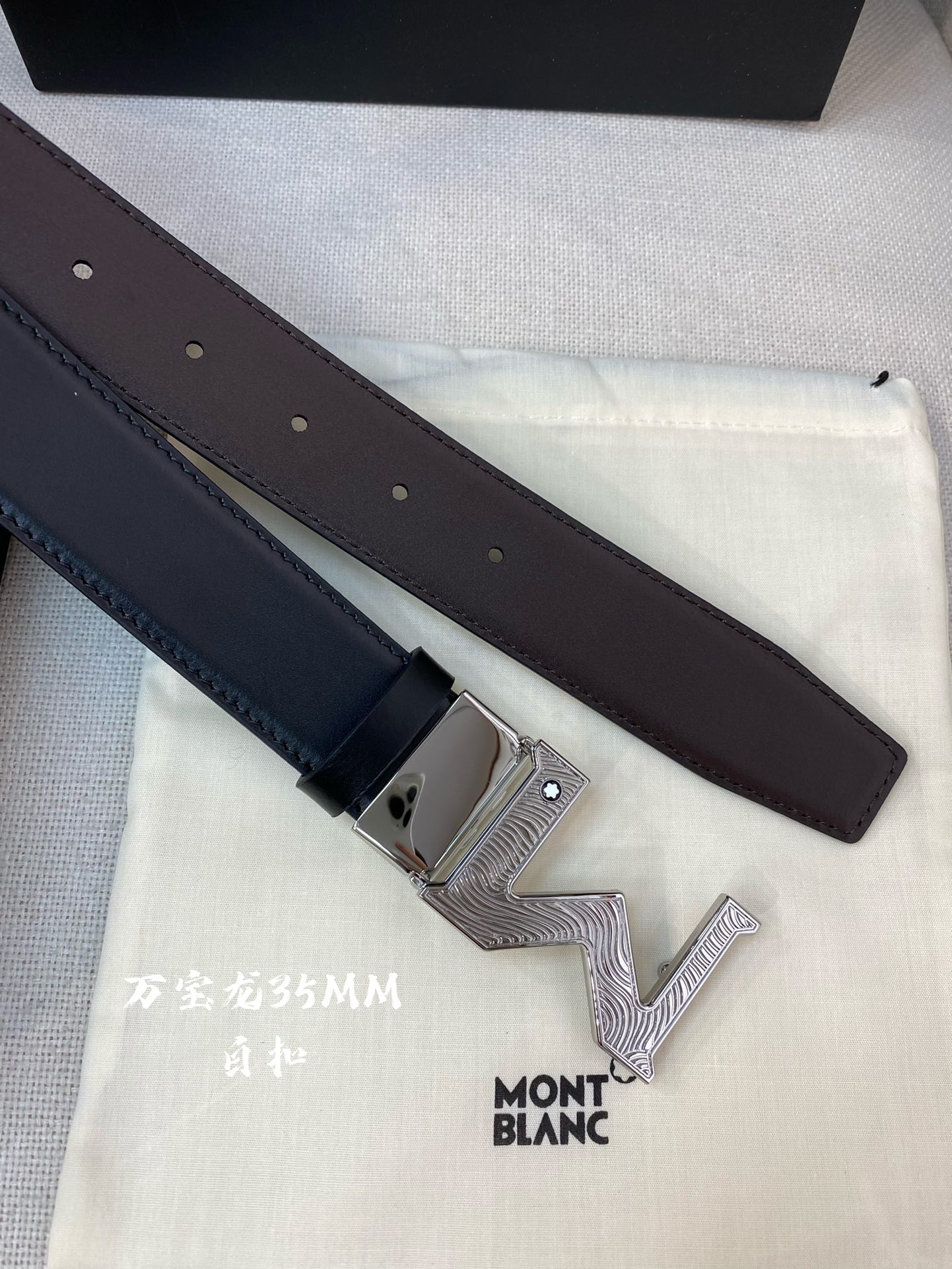 Montblanc万宝龙宽3.5cm