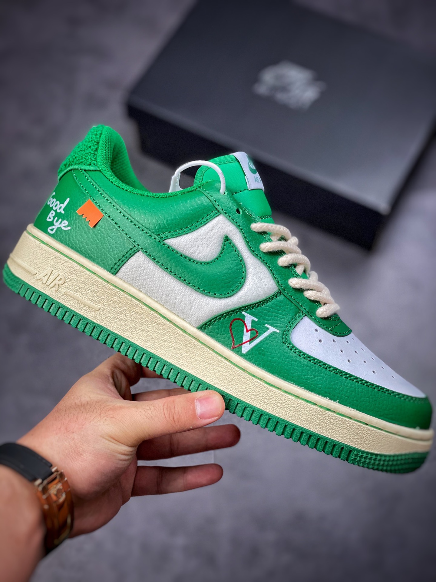 240 Nike Air Force 1 Low 07 白绿GoodBye DO5220-163