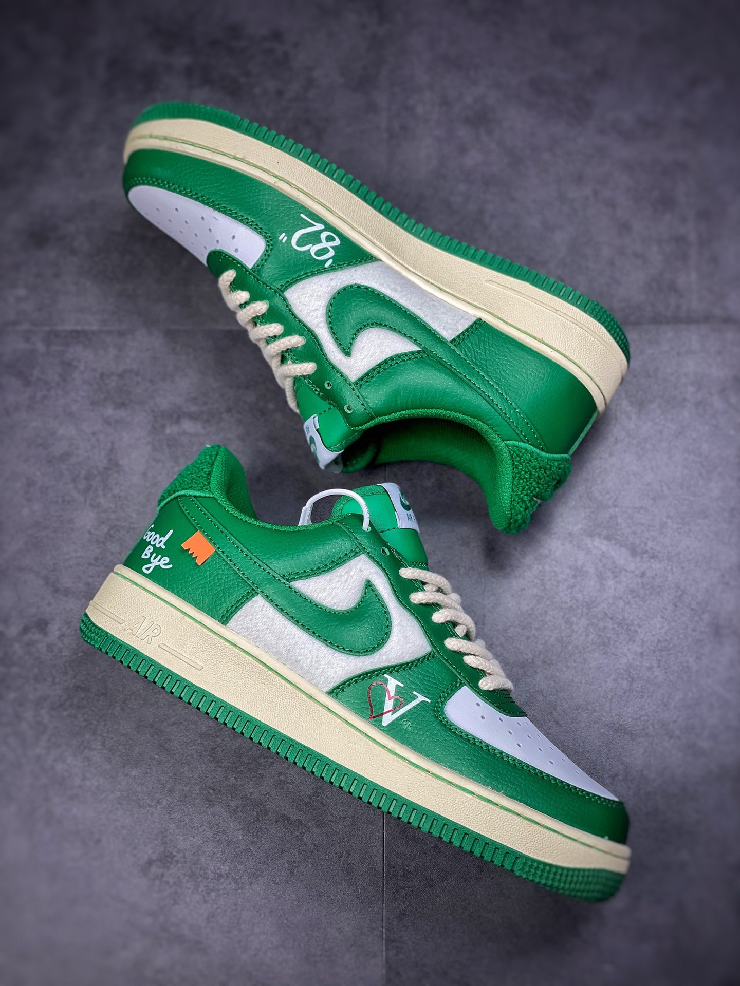 240 Nike Air Force 1 Low 07 白绿GoodBye DO5220-163