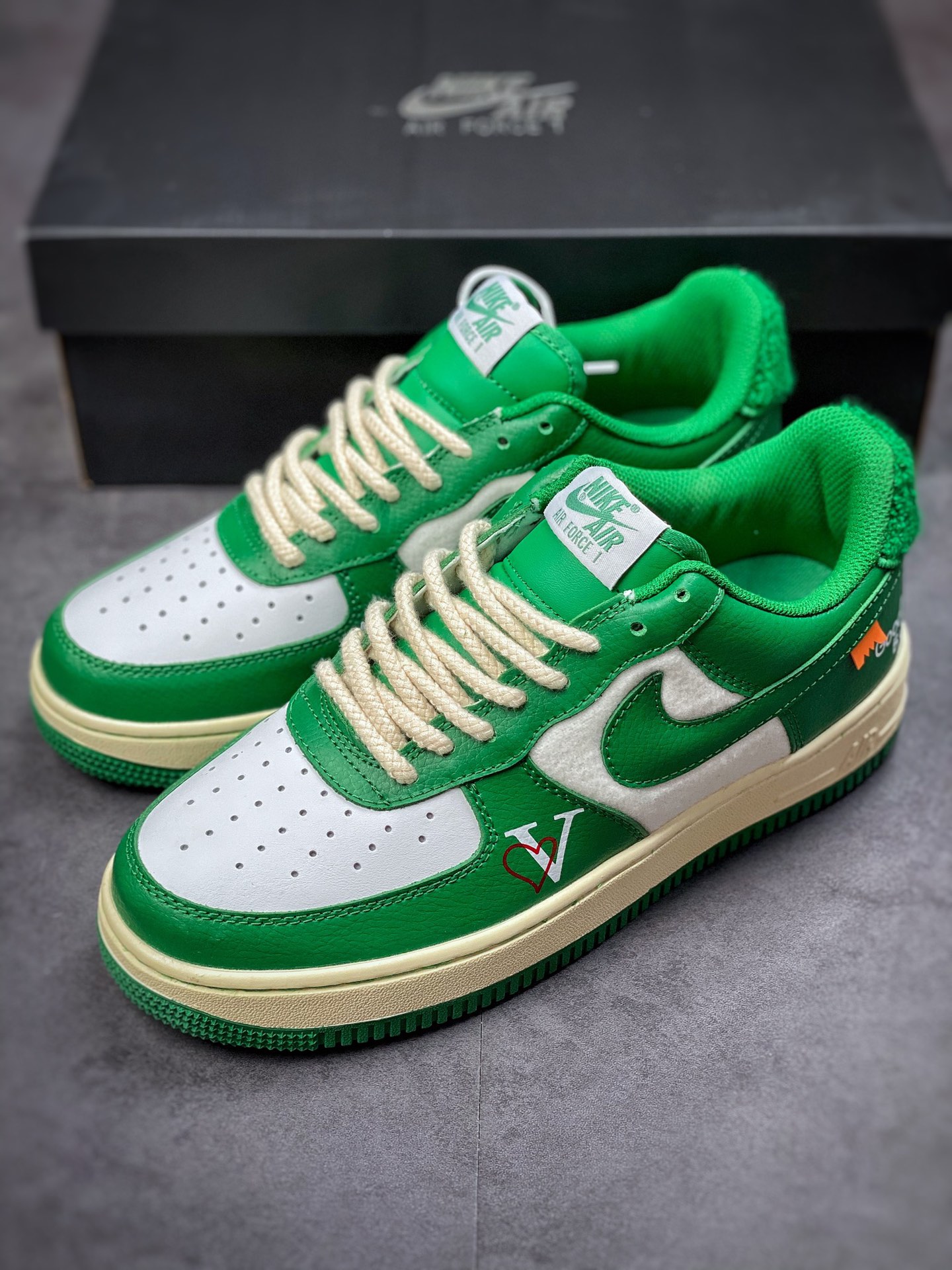 240 Nike Air Force 1 Low 07 白绿GoodBye DO5220-163