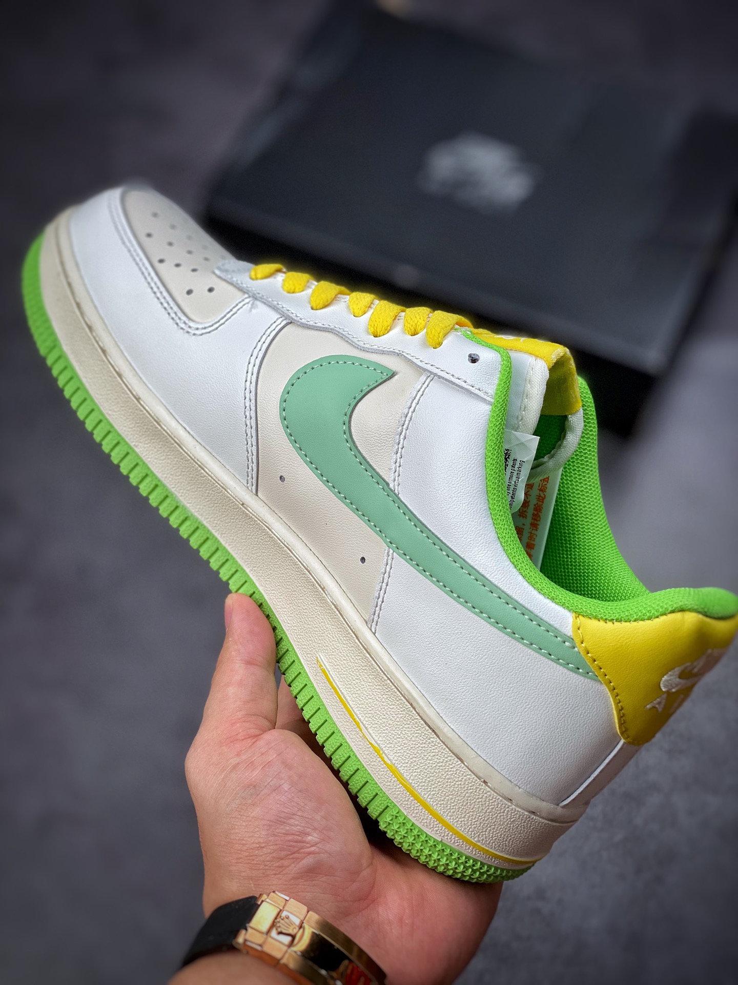 220 Nike Air Force 1 Low 07 柠檬黄绿 CW3388-201