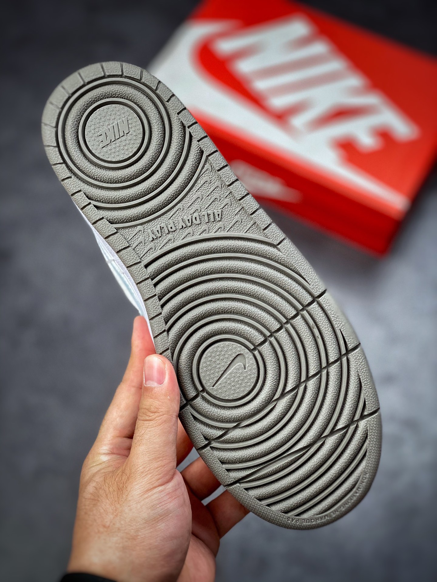 200 Nike Court Borough Low 2 白橙 独家全头层版本 M1216-100