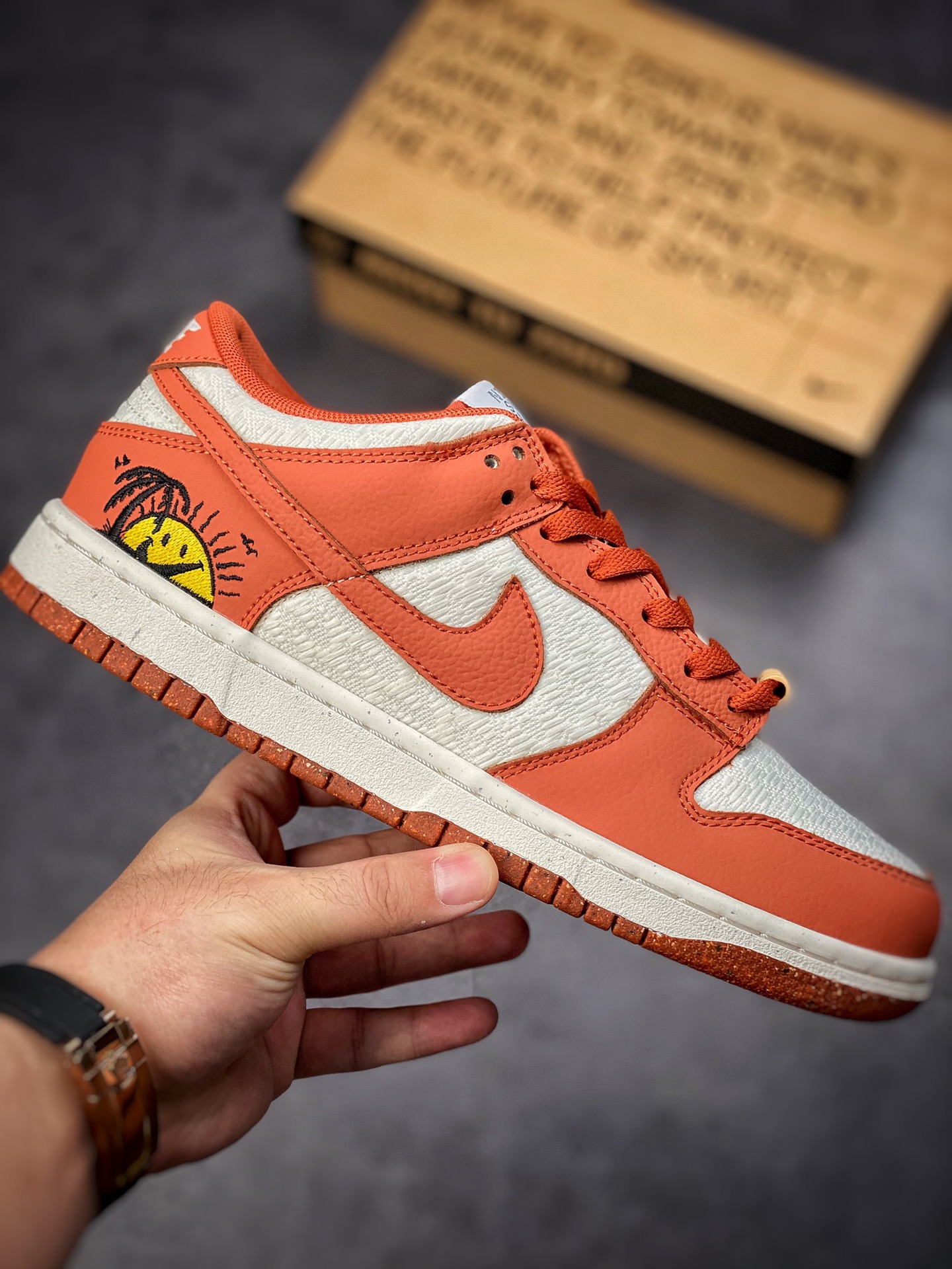 300 Nike SB Dunk Low "Sun Club" 落日橙 纯原大厂出品 DR5475-100