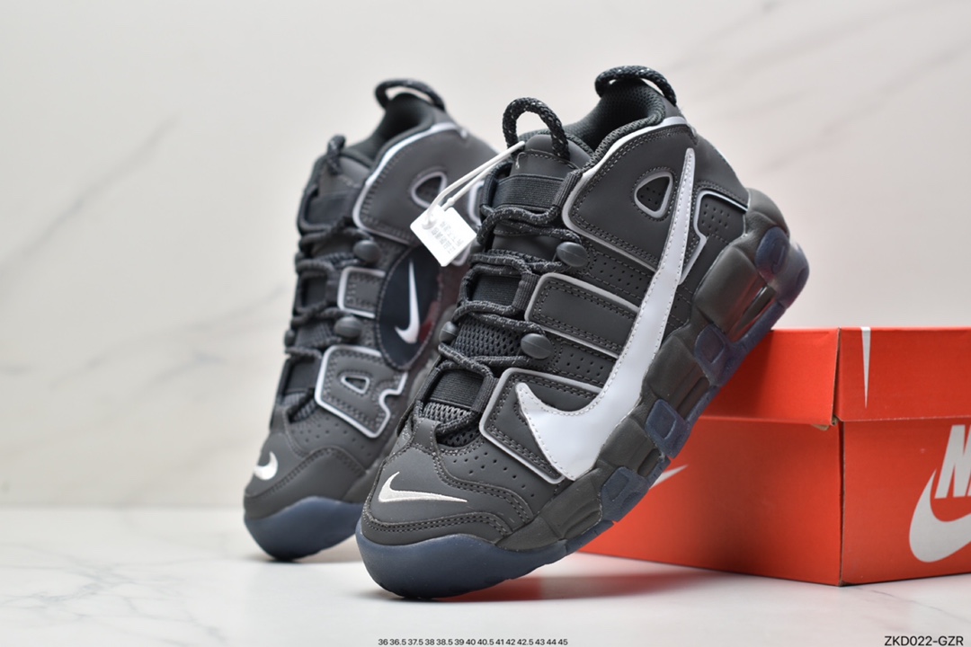 270 Air More Uptempo “Copy Paste”整双鞋以深灰色为主调DQ5014-068