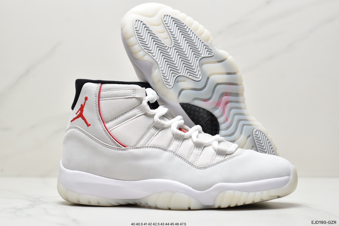 350 Air Jordan 11 Retro High “Platinum Tint” 高帮 378037-016