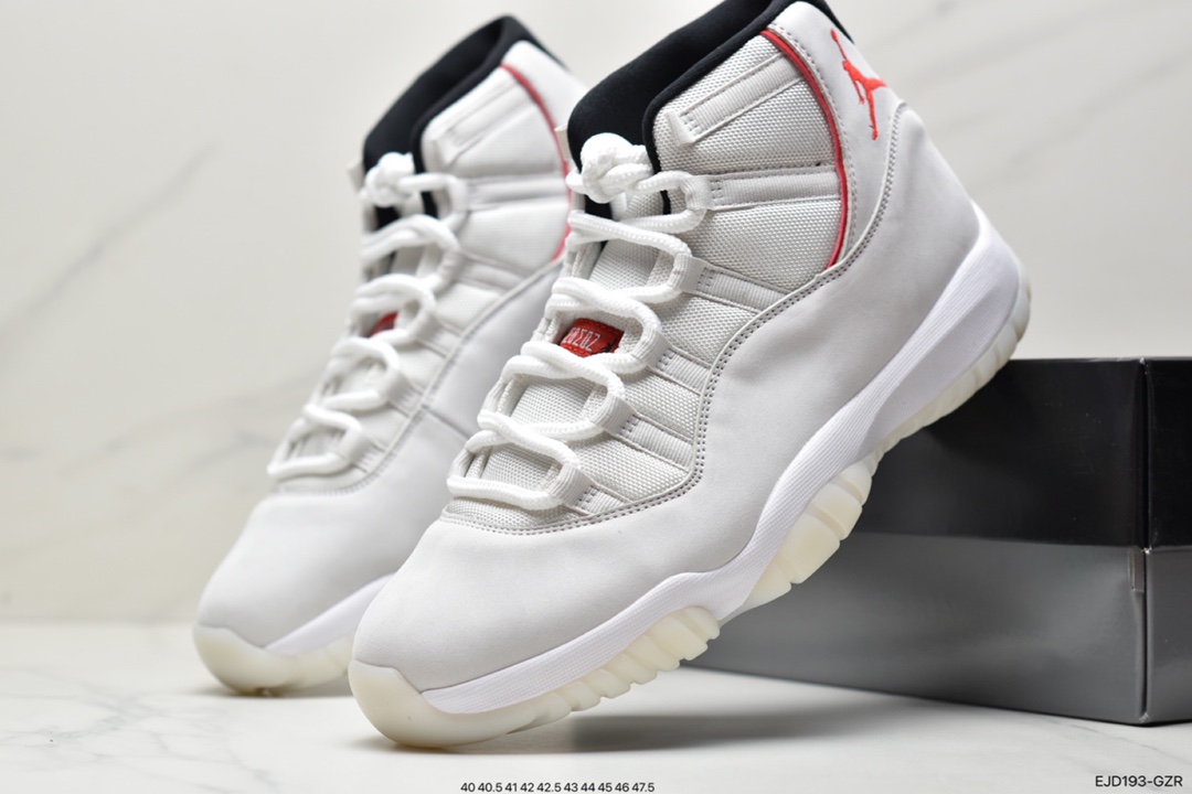350 Air Jordan 11 Retro High “Platinum Tint” 高帮 378037-016