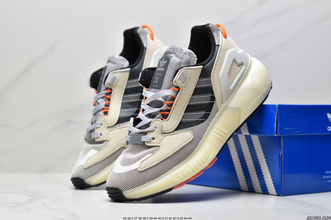 Adidas AD ZX 5K Boost 2.0 adopts technology style design GW4976