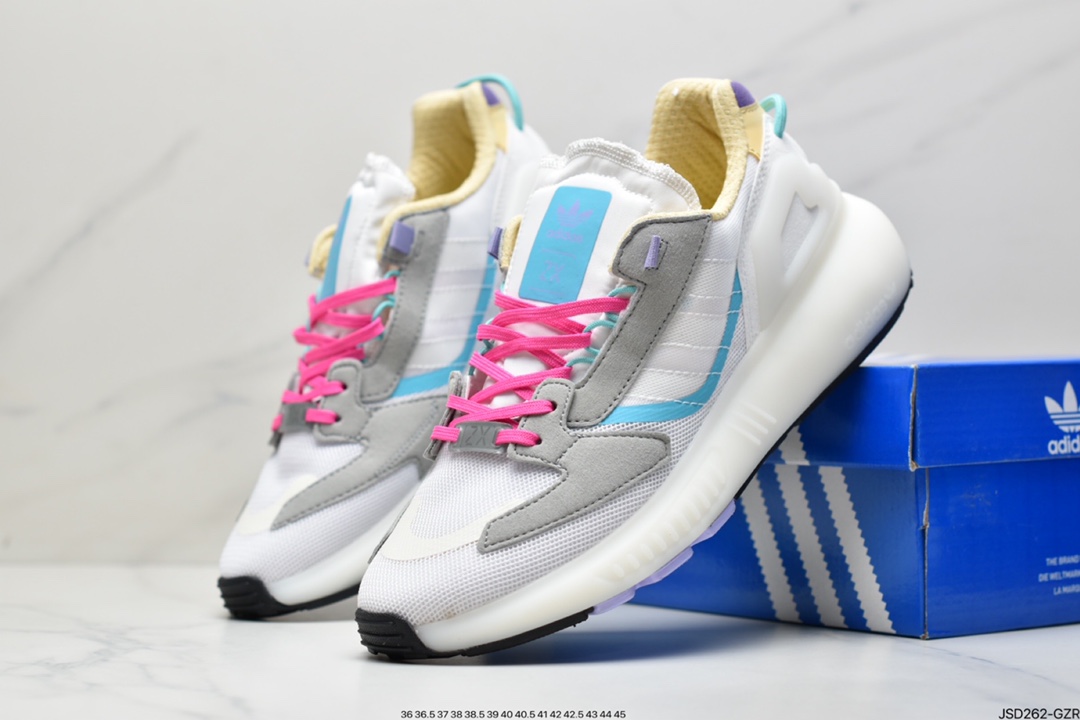 Adidas AD ZX 5K Boost 2.0 adopts technology style design GW4976