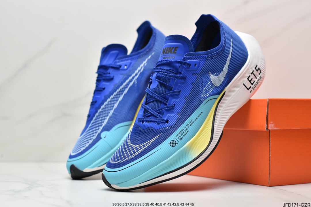 Marathon 2nd generation Nike ZoomX Vaporfly NEXT% strongest running shoes ML555-013