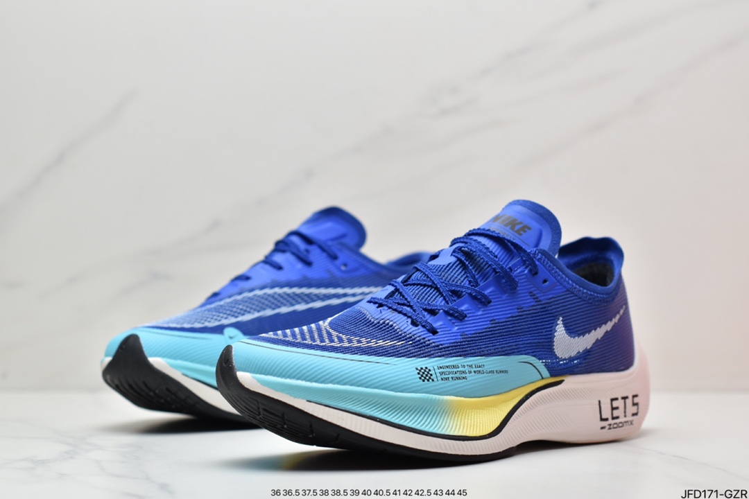 Marathon 2nd generation Nike ZoomX Vaporfly NEXT% strongest running shoes ML555-013