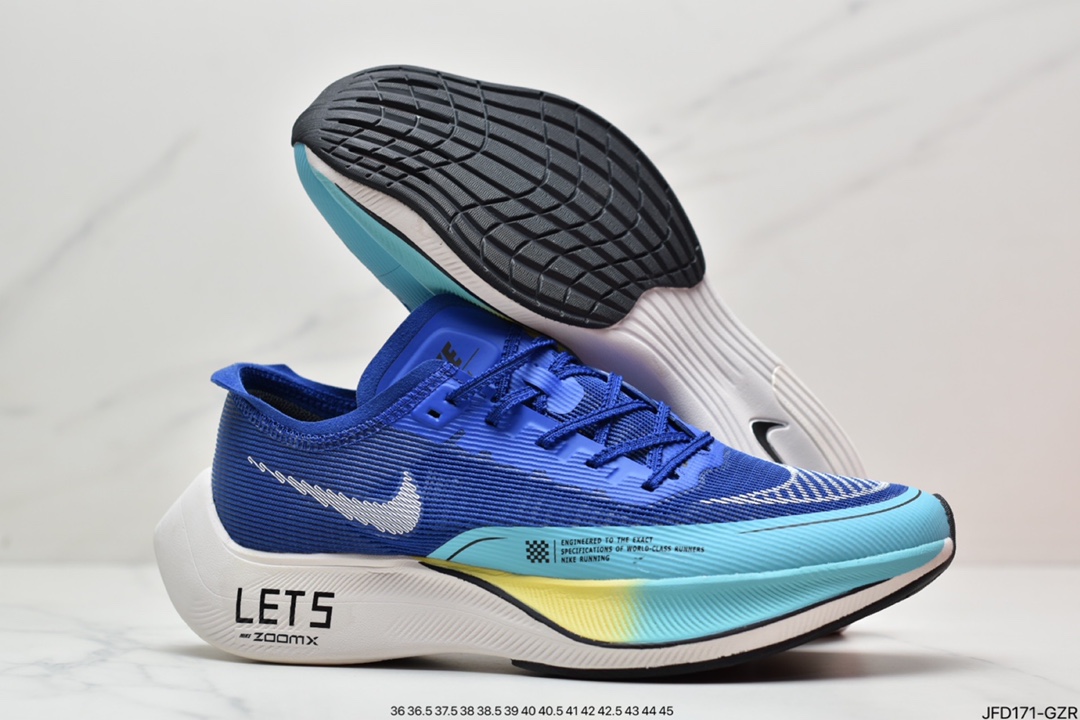 Marathon 2nd generation Nike ZoomX Vaporfly NEXT% strongest running shoes ML555-013