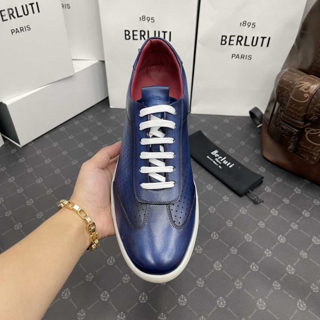 💋 💍 Berlut* 布鲁提 Playtime低帮运动鞋 新作#乘风破浪,城市即乐园。Playtime