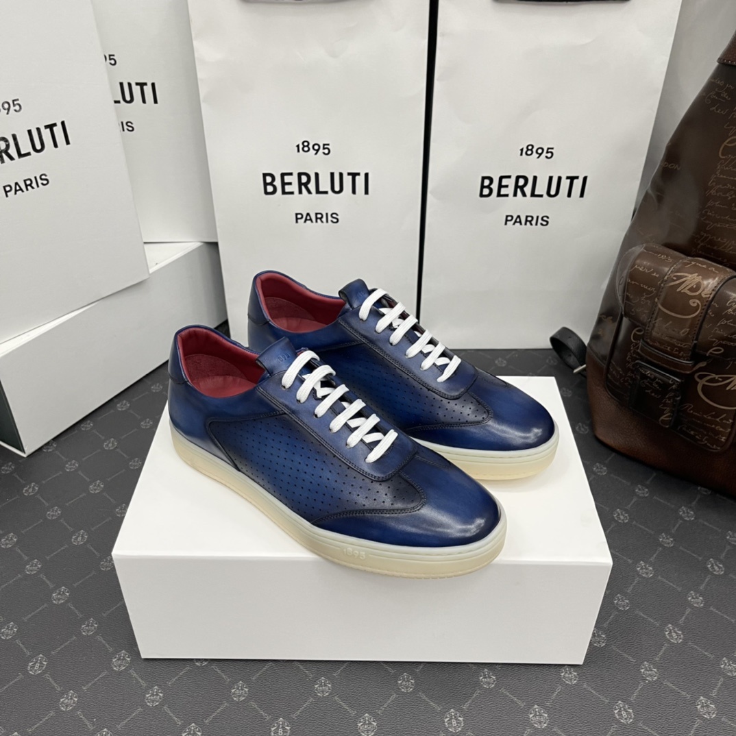 💋 💍 Berlut* 布鲁提 Playtime低帮运动鞋 新作#乘风破浪,城市即乐园。Playtime