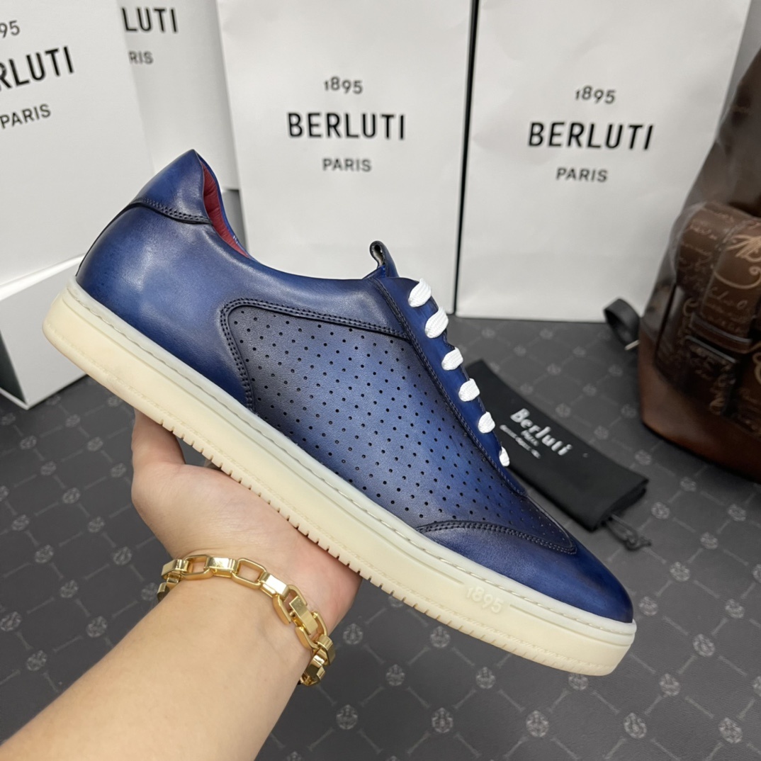 💋 💍 Berlut* 布鲁提 Playtime低帮运动鞋 新作#乘风破浪,城市即乐园。Playtime