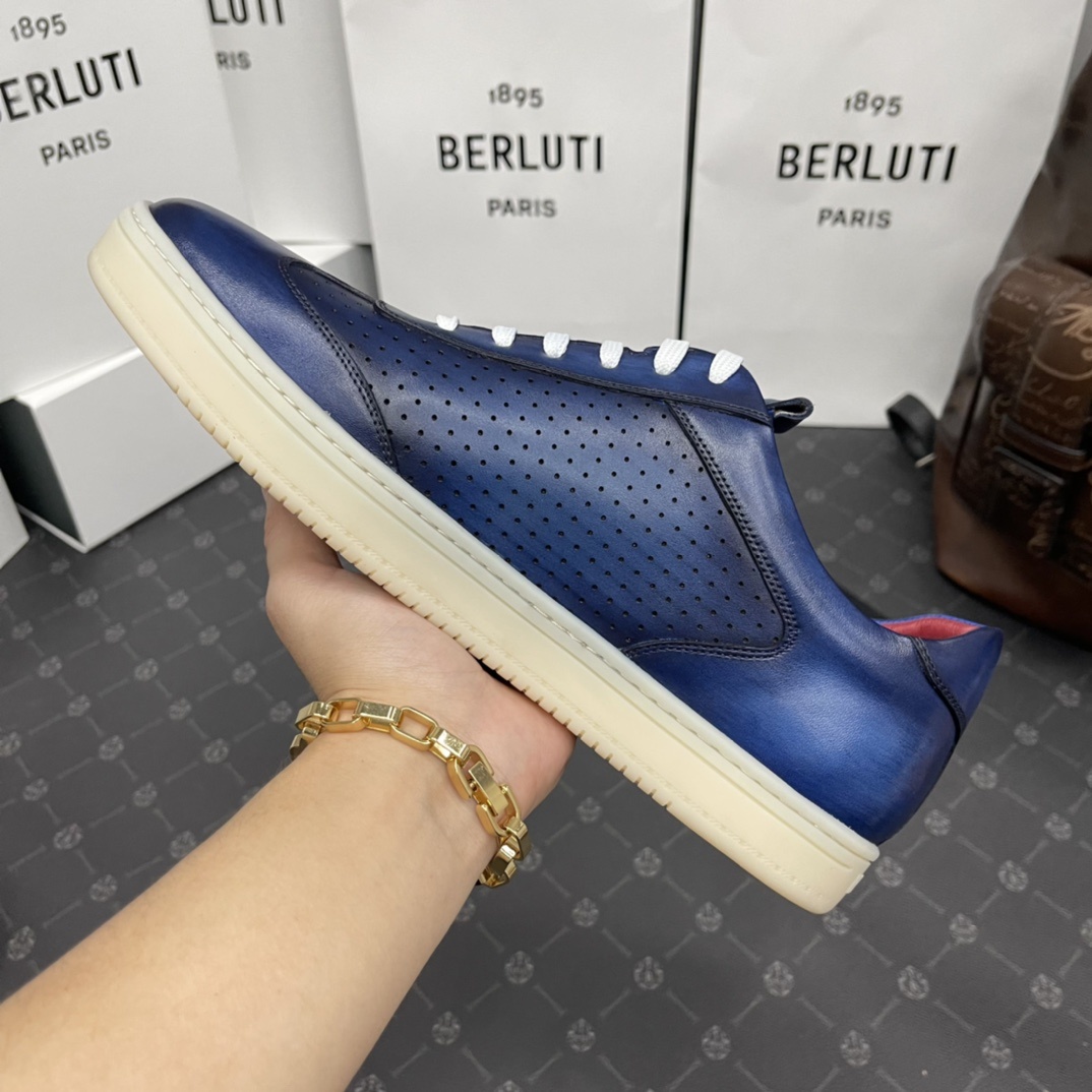 💋 💍 Berlut* 布鲁提 Playtime低帮运动鞋 新作#乘风破浪,城市即乐园。Playtime