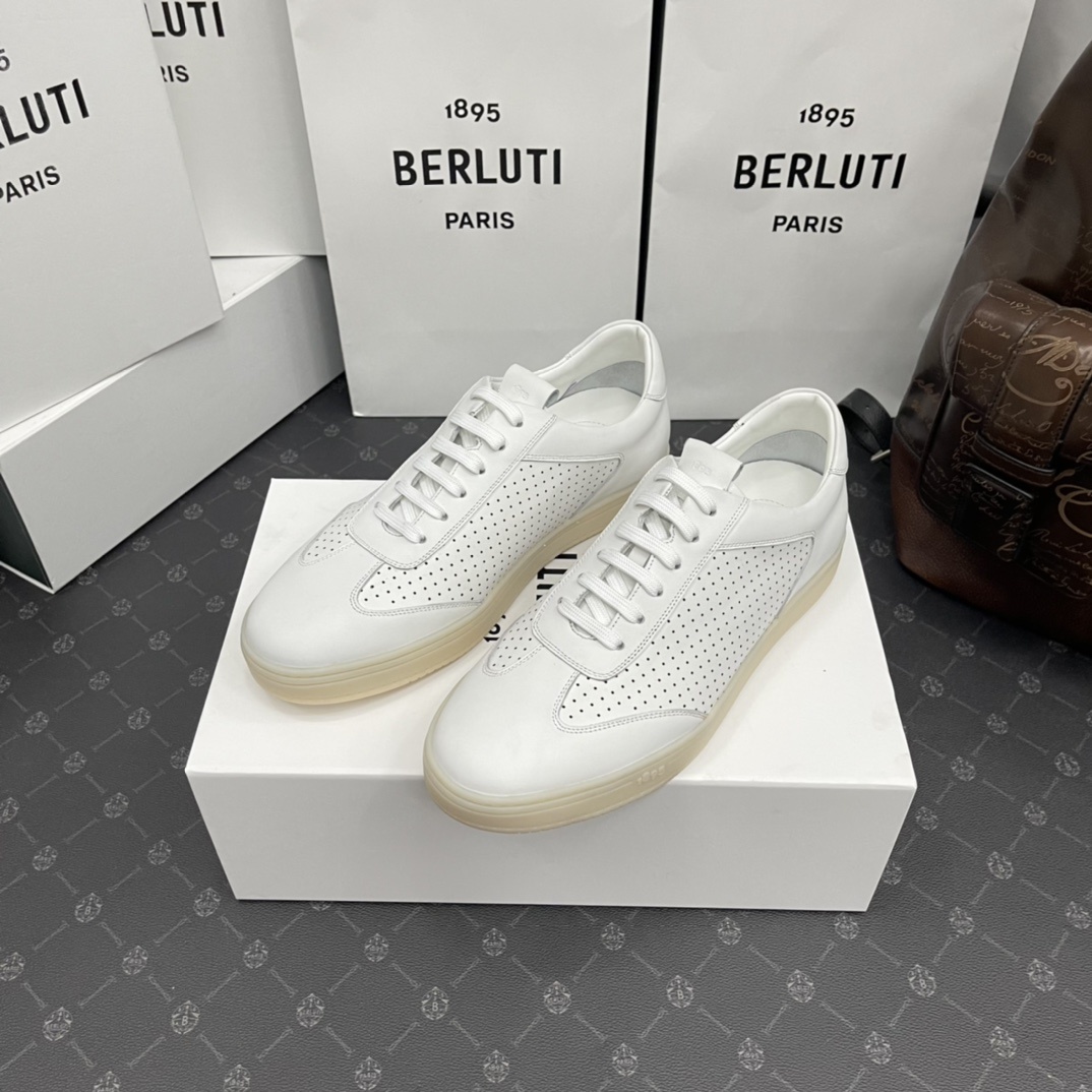 💋 💍 Berlut* 布鲁提 Playtime低帮运动鞋 新作#乘风破浪,城市即乐园。Playtime