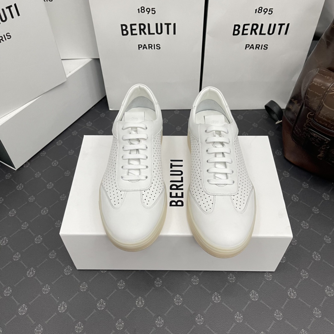 💋 💍 Berlut* 布鲁提 Playtime低帮运动鞋 新作#乘风破浪,城市即乐园。Playtime
