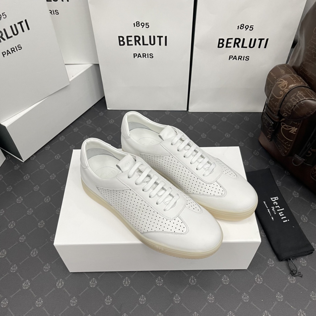 💋 💍 Berlut* 布鲁提 Playtime低帮运动鞋 新作#乘风破浪,城市即乐园。Playtime