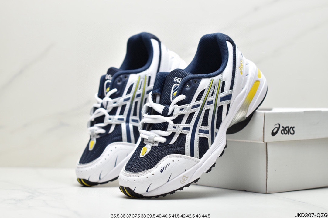 The equipment is full of futuristic, Japanese professional running shoe brand ASICS/ASICS GEL-1090 1021A275-400