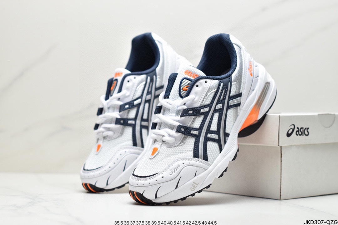 The equipment is full of futuristic, Japanese professional running shoe brand ASICS/ASICS GEL-1090 1021A275-400