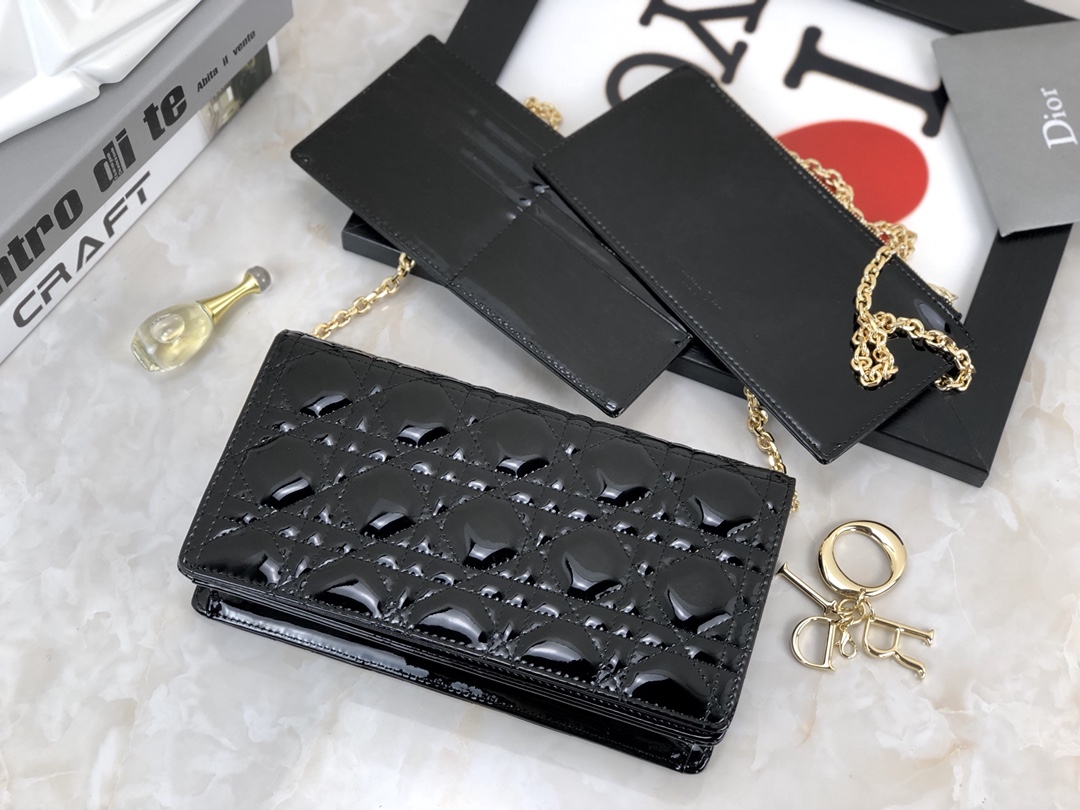 顶级原单爆款Dir菱格纹经典款三合一原单品质22cm2133