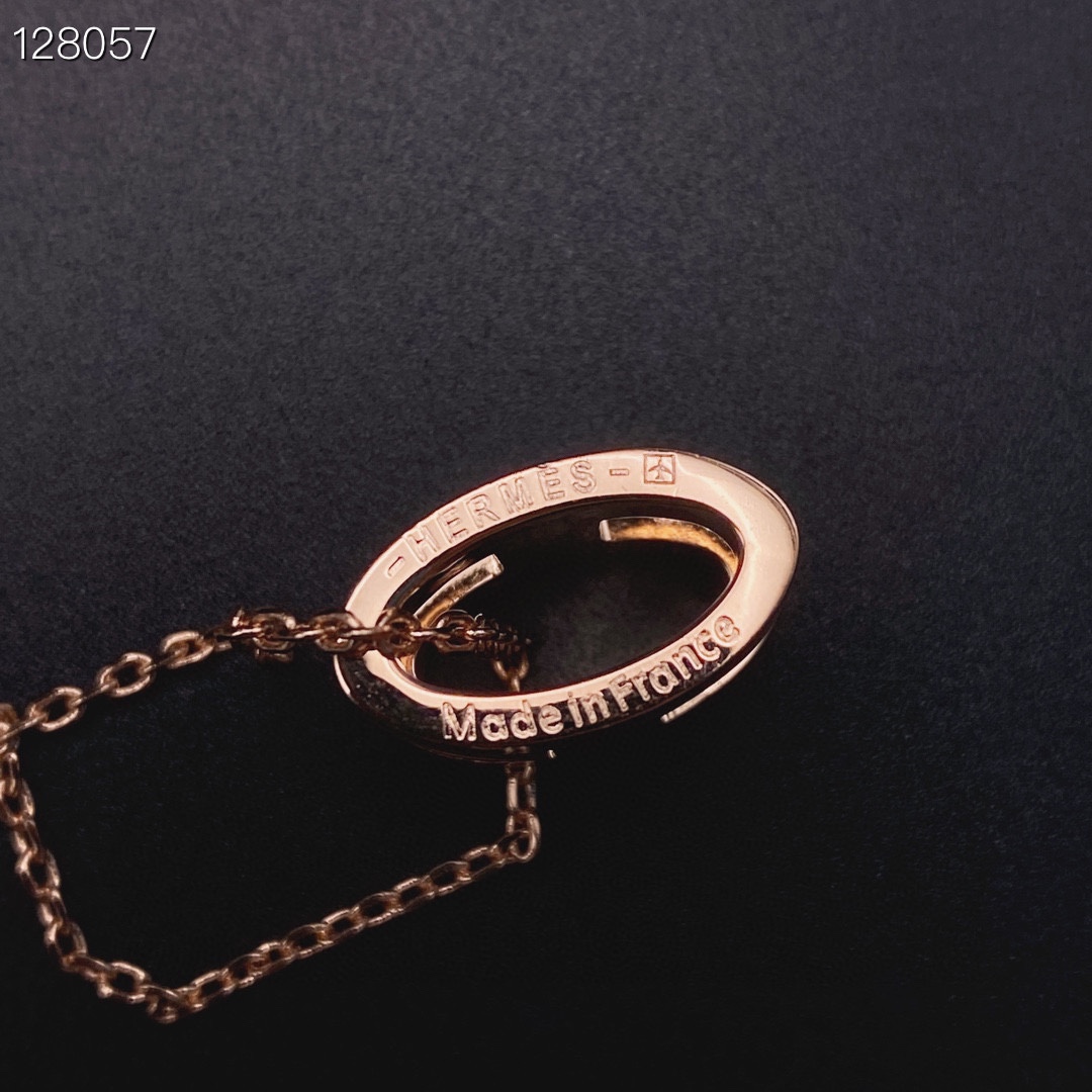 爱马仕 Hermès 传世高定珠宝耳环项链戒指首饰 #E509BB33 9