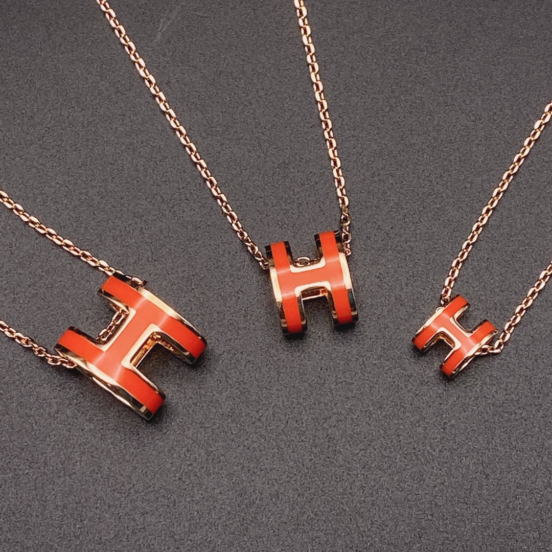 爱马仕 Hermès 传世高定珠宝耳环项链戒指首饰 #E509BB33 7