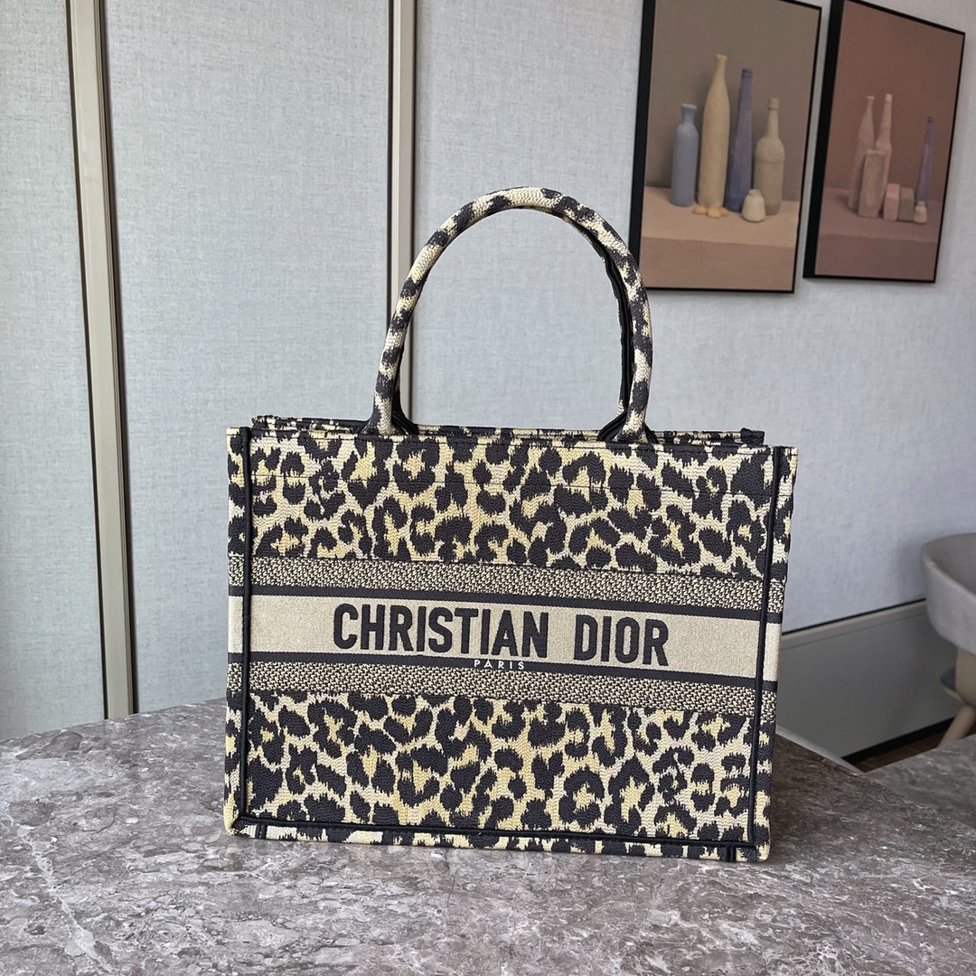 Dior Book Tote Flawless
 Handbags Tote Bags Leopard Print