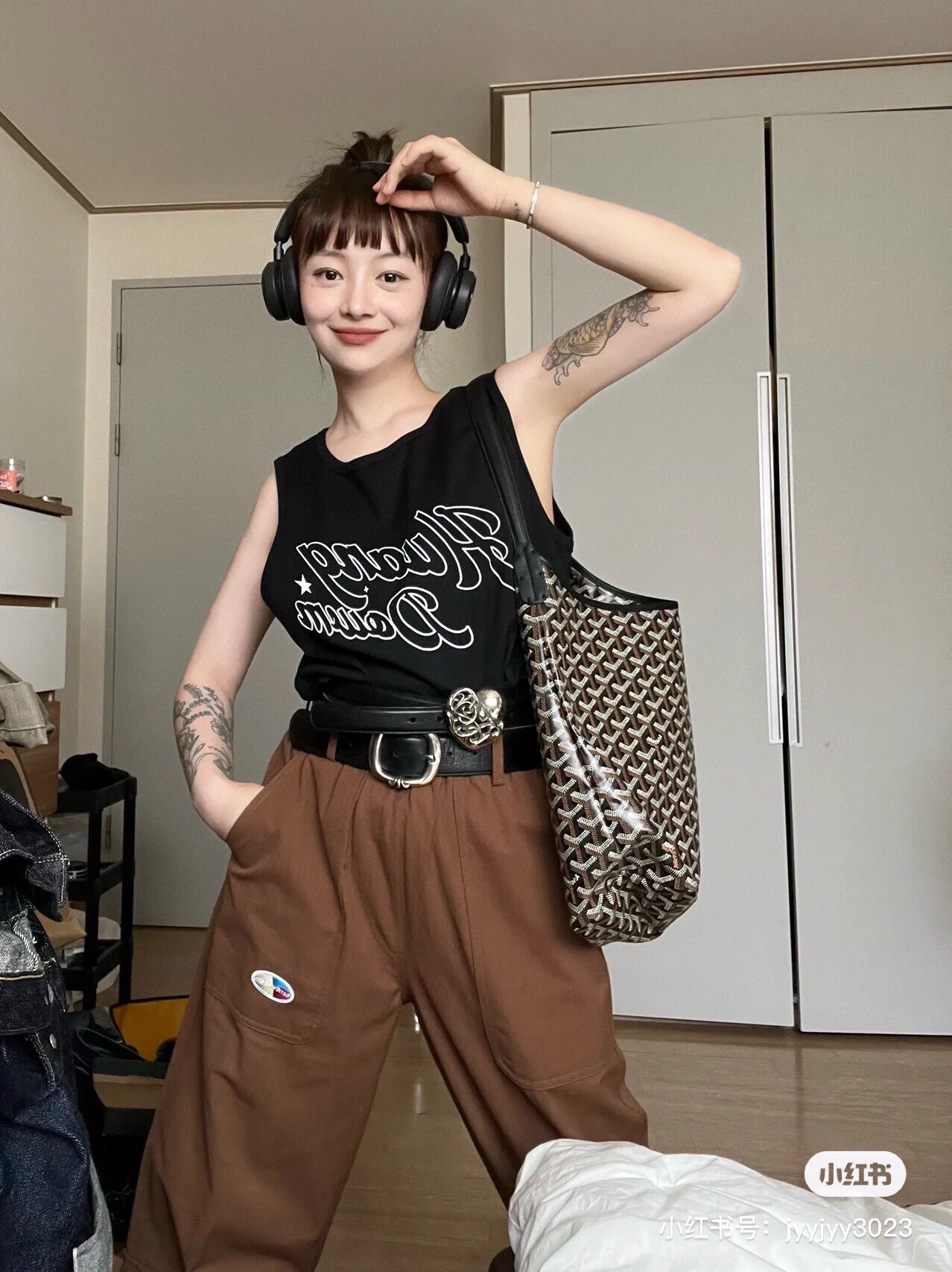 NO:205030,Price black upper body picture 03, Goya19860909价格黑色上身图 03,戈雅,Bag