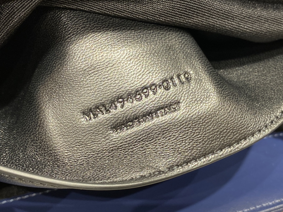 Saint laurent Ysl LOULOU系列Y型绗缝链条包 494699蓝色