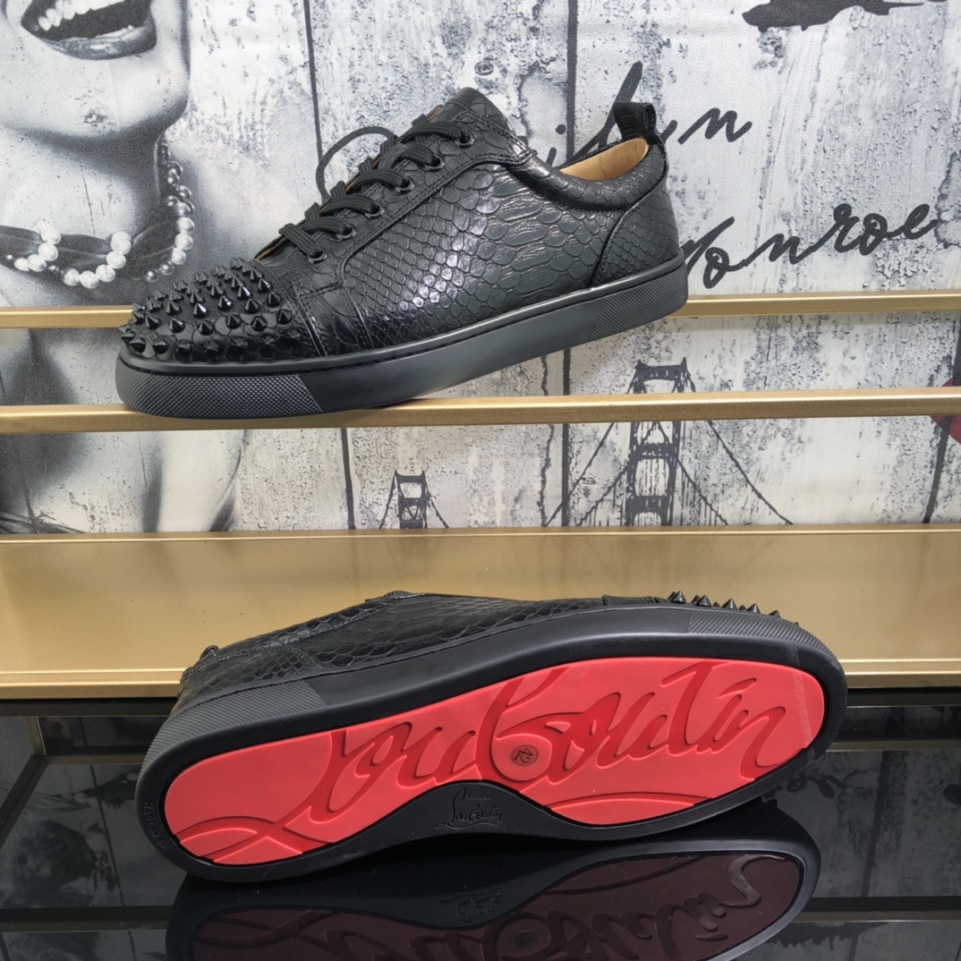 250christian louboutin(CL) Estilo completo , zapatos de tabla casuales Modelos calientes exclusivos 