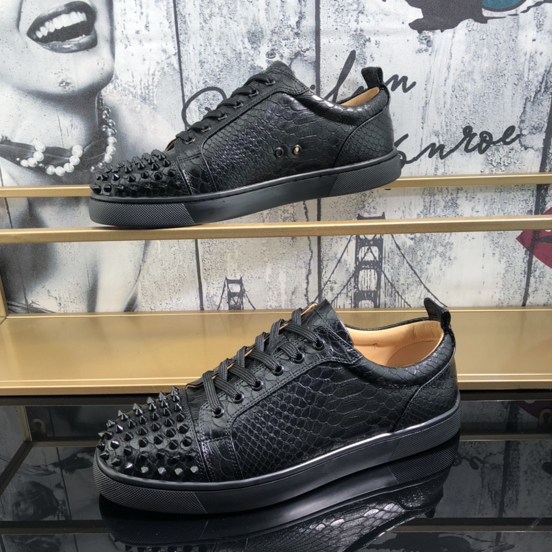 250christian louboutin(CL) Estilo completo , zapatos de tabla casuales Modelos calientes exclusivos 