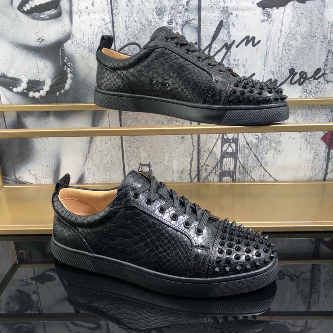 250christian louboutin(CL) Estilo completo , zapatos de tabla casuales Modelos calientes exclusivos 