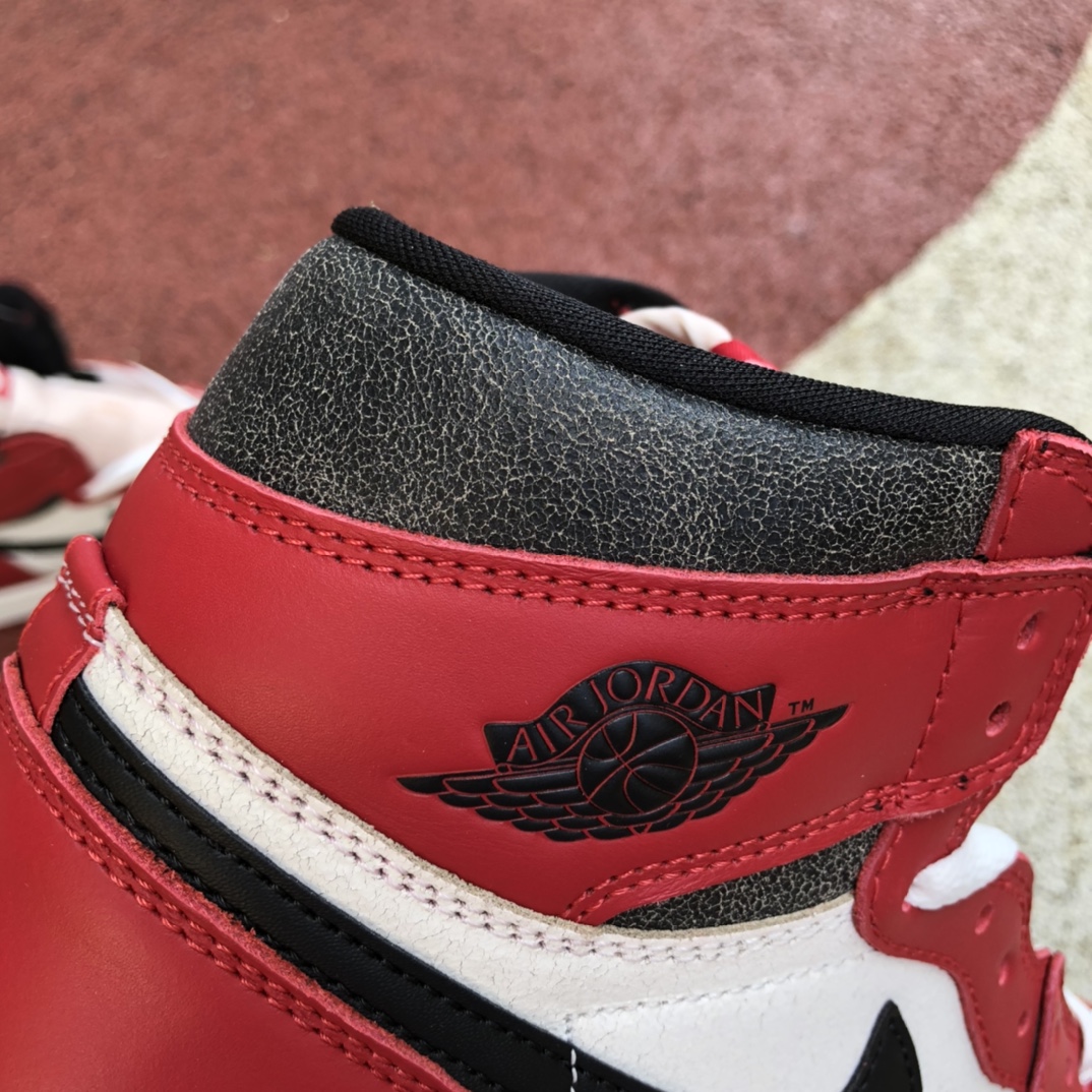 Air Jordan 1 AJ1 Retro High 白红高帮做旧 FD1437 -612