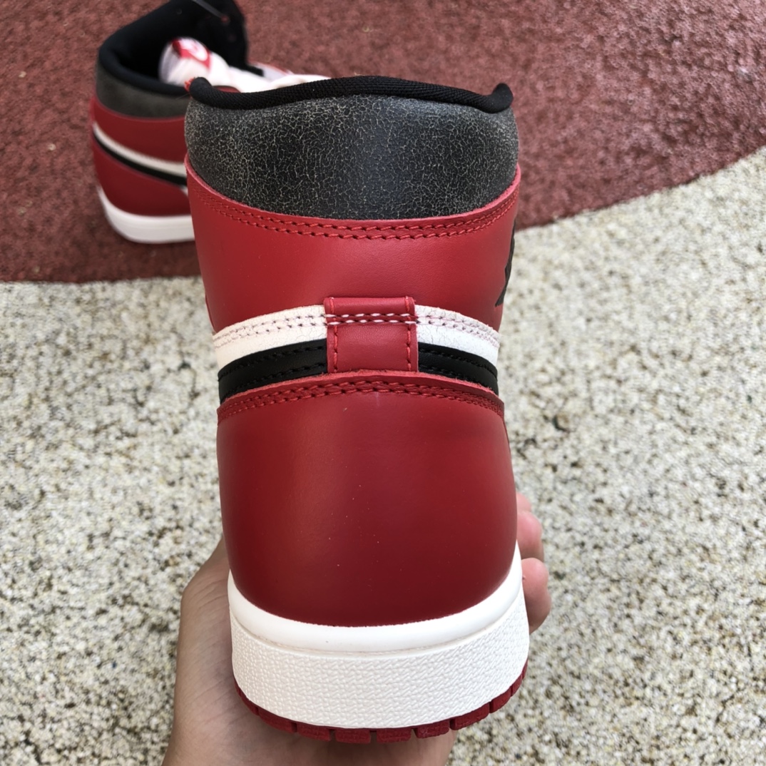 Air Jordan 1 AJ1 Retro High 白红高帮做旧 FD1437 -612