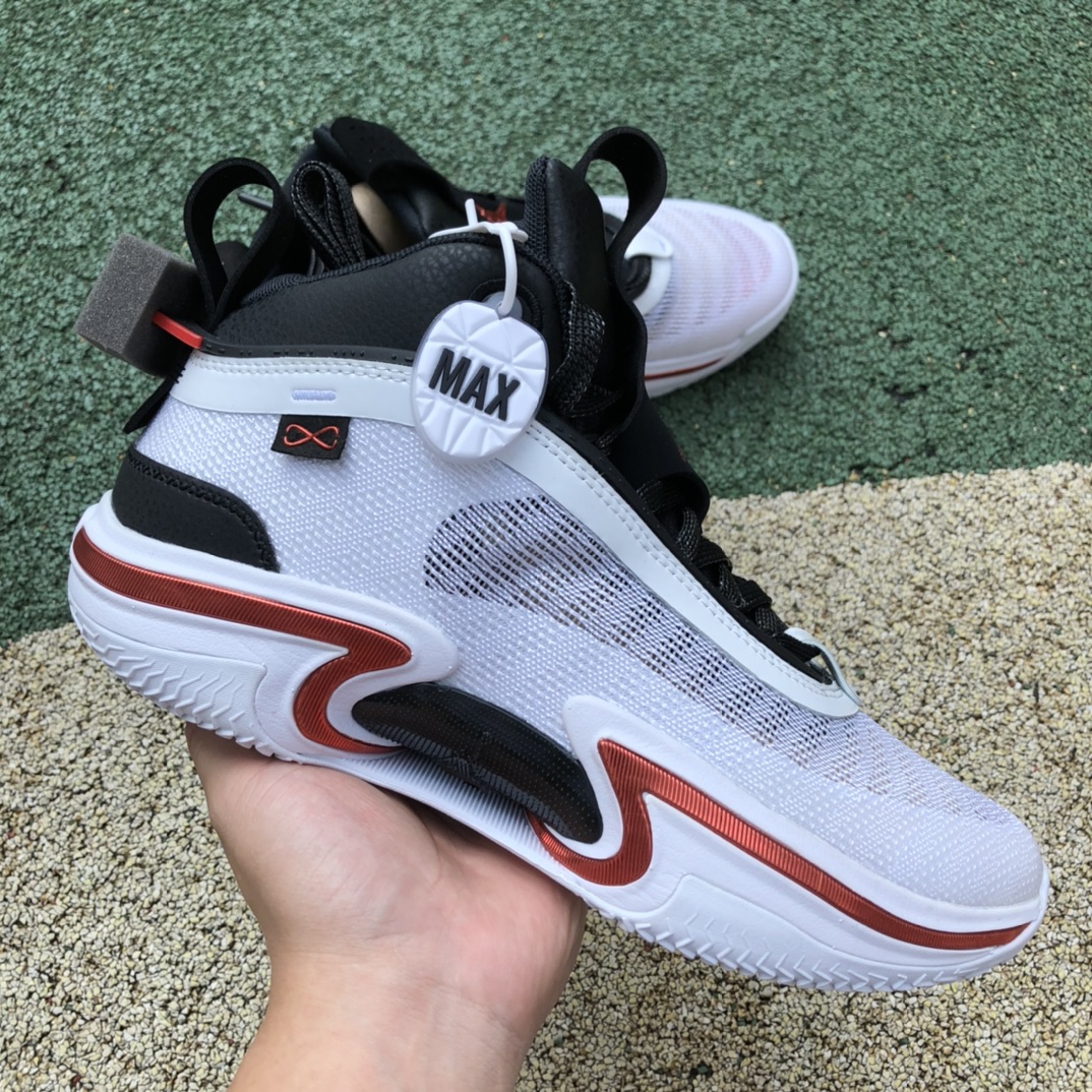 灭世纯原版Air Jordan 36 PF AJ36 白红实战耐磨中帮篮球鞋DA9053-100