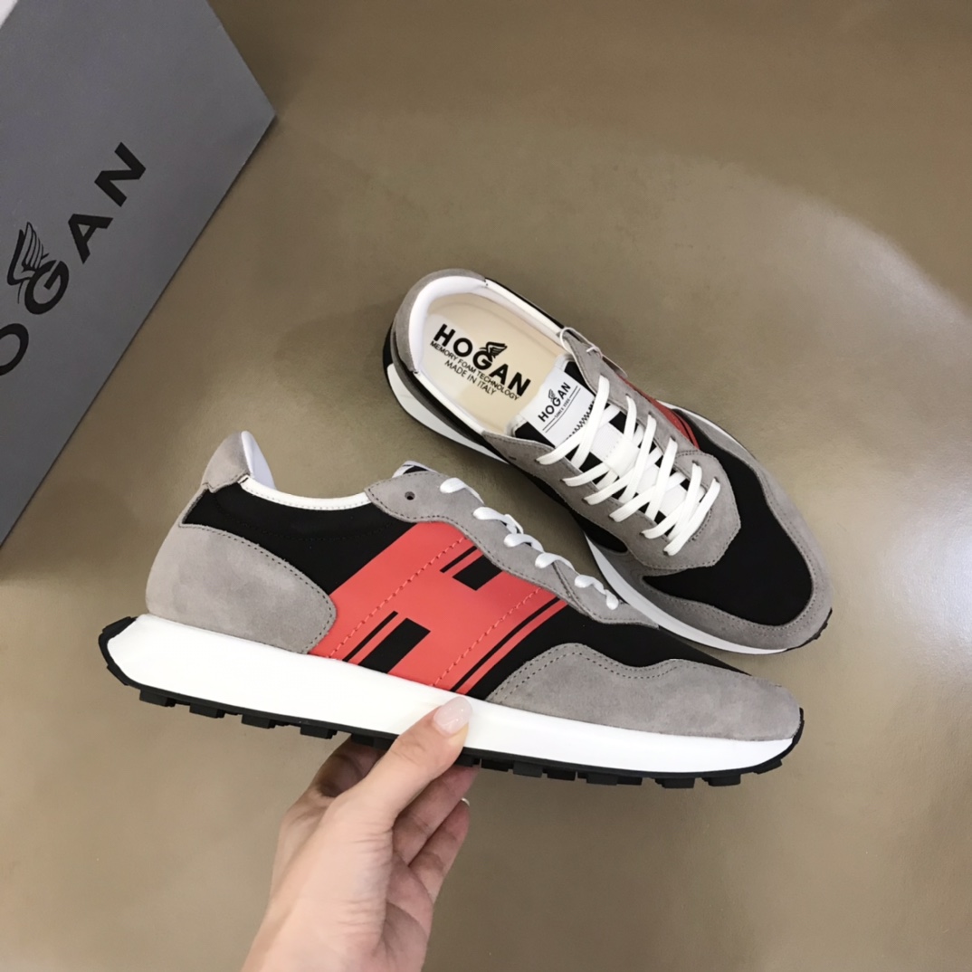 Hogan 男款全新H601家族系列低帮运动鞋