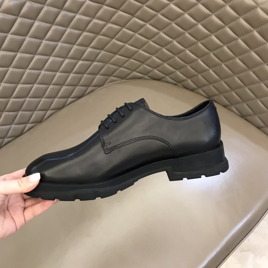 Alexander McQueen 亚历山大·麦昆  厚底松糕男士皮鞋