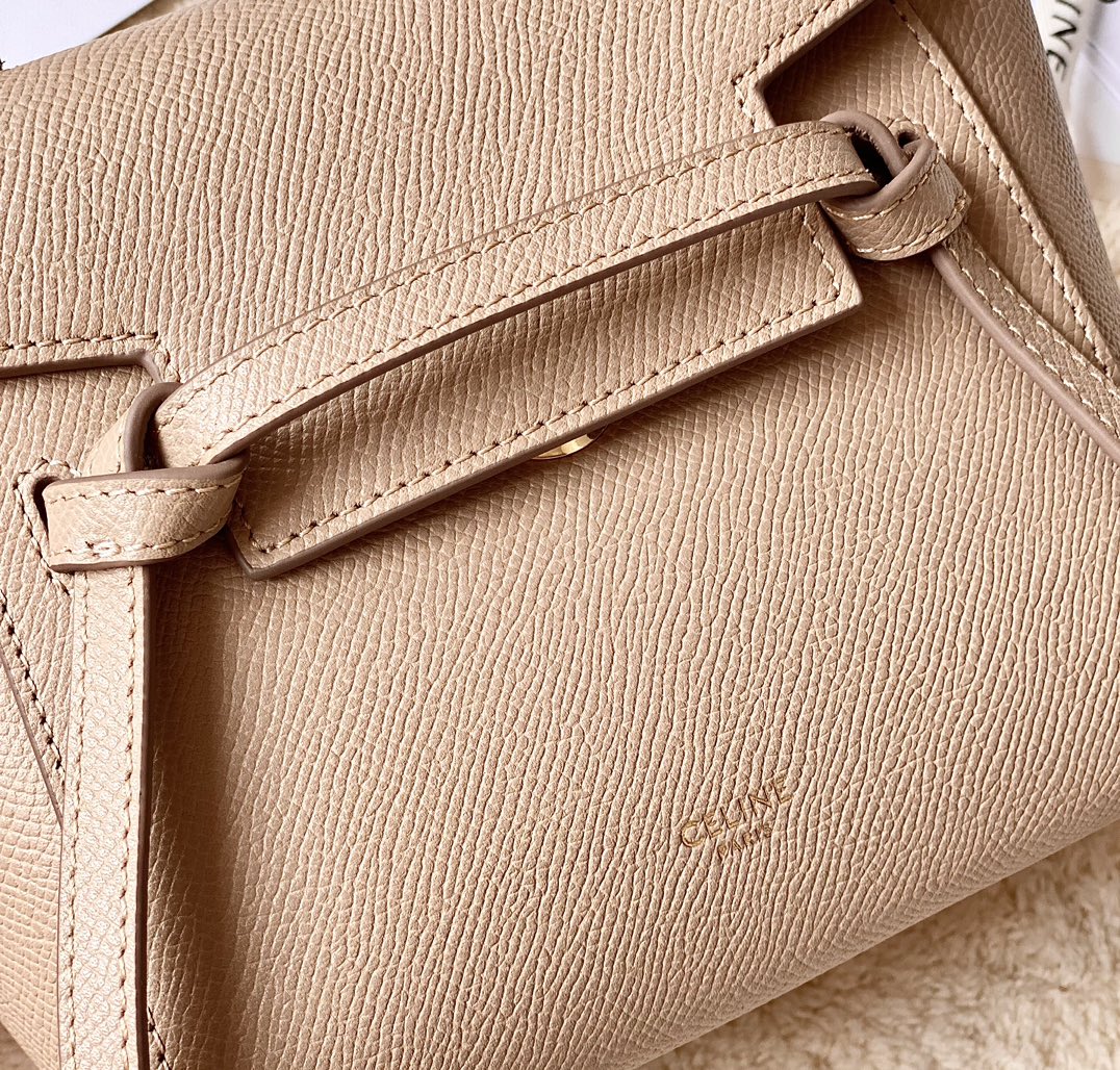 CELINE赛琳Belt 掌纹系列鲶鱼包194263