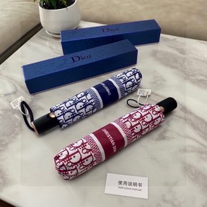 Dior Luxury Umbrella Purple Summer Collection