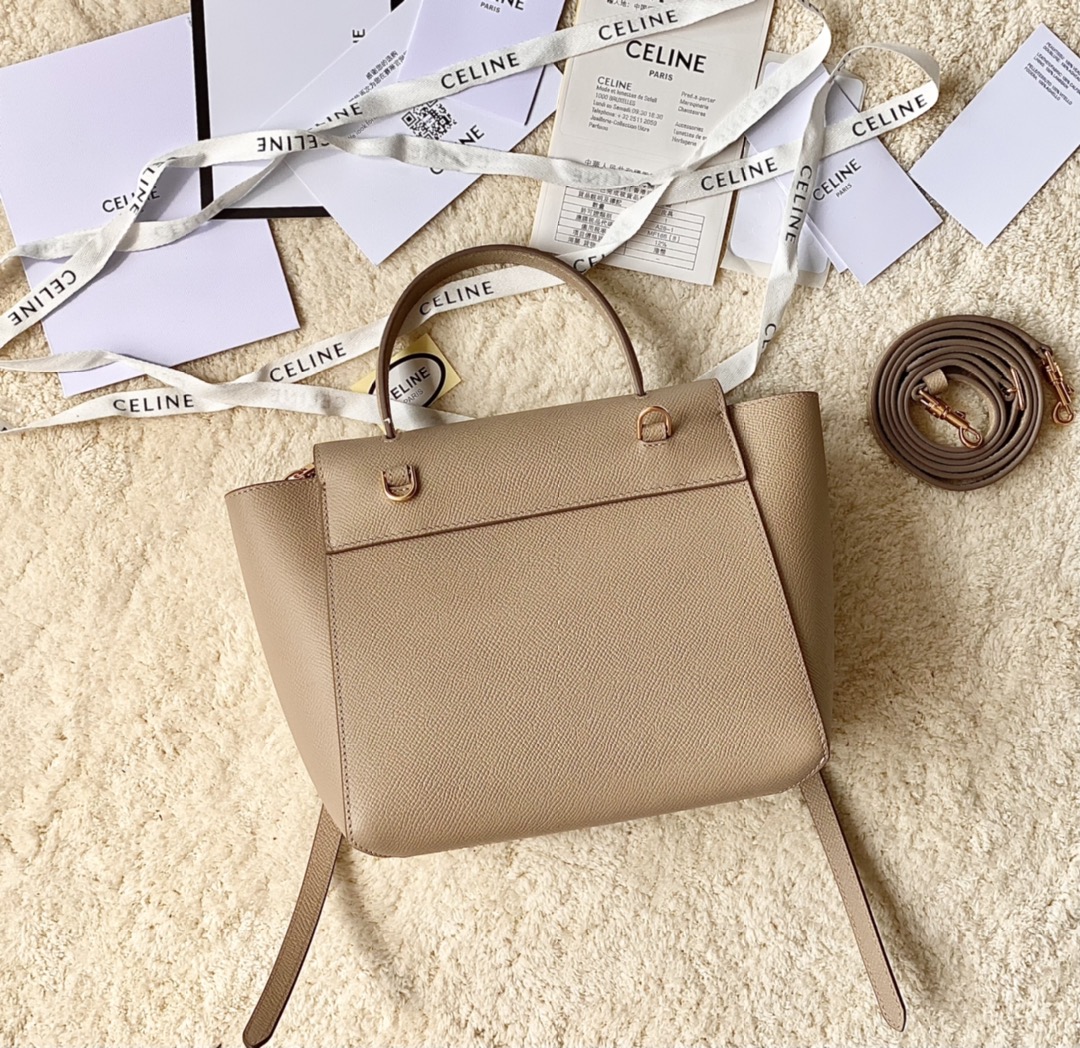 CELINE赛琳Belt 掌纹系列鲶鱼包189003